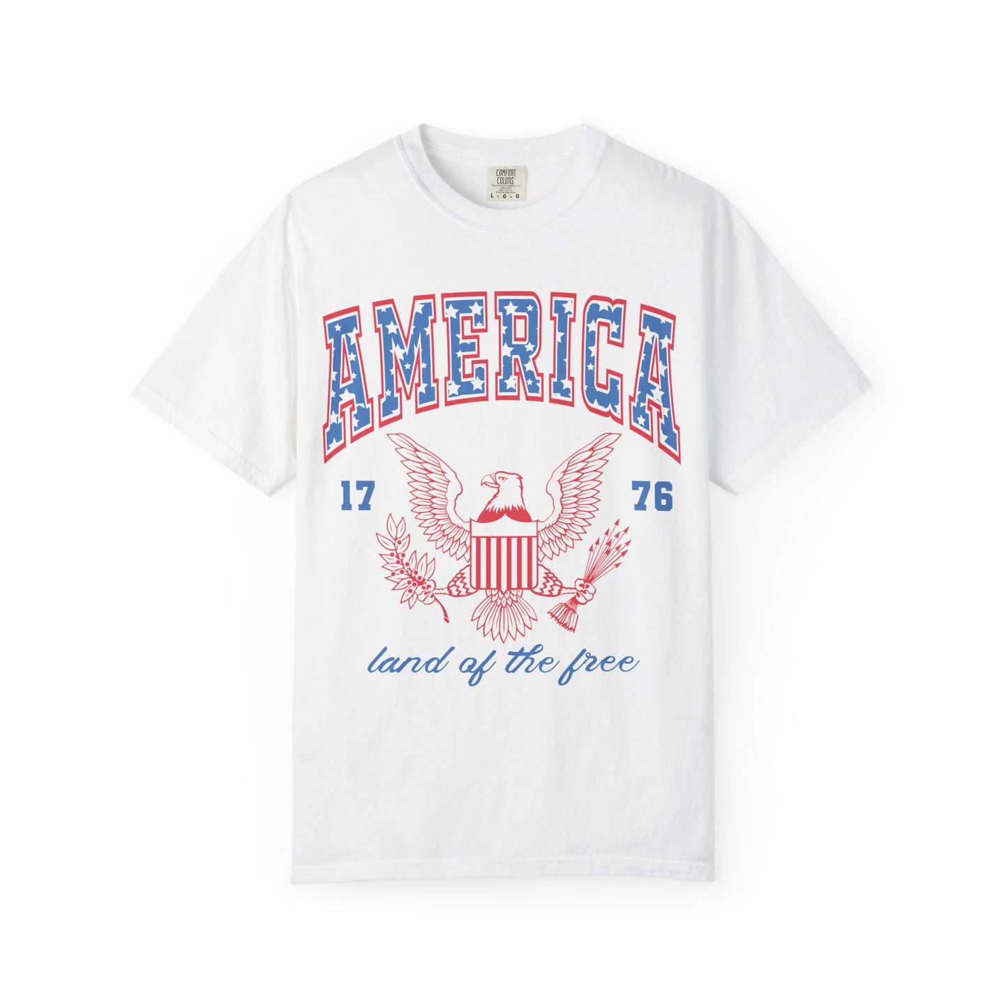 America 1776 Land of the Free Tee