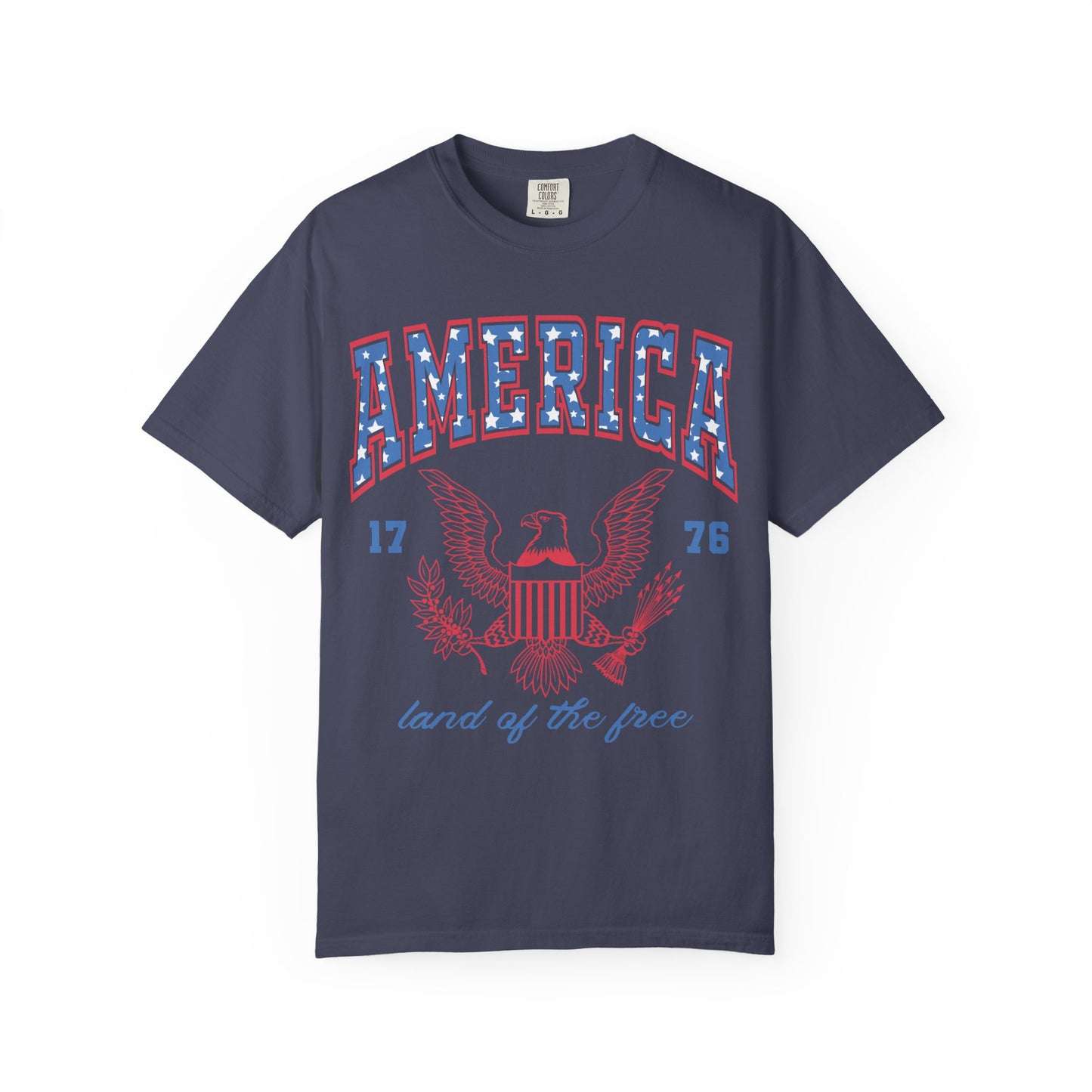 America 1776 Land of the Free Tee